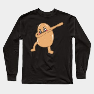 Dancing Steppes Skirting Beaten Dances Potato Long Sleeve T-Shirt